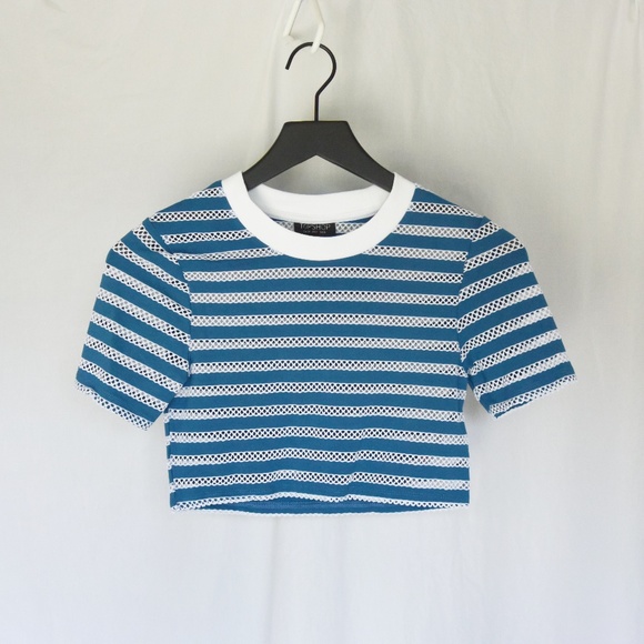 topshop fishnet top